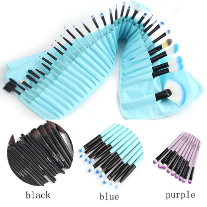 Stock Clearance 32-Piece Makeup Brushes Professional Cosmetic Make Up Brush Set